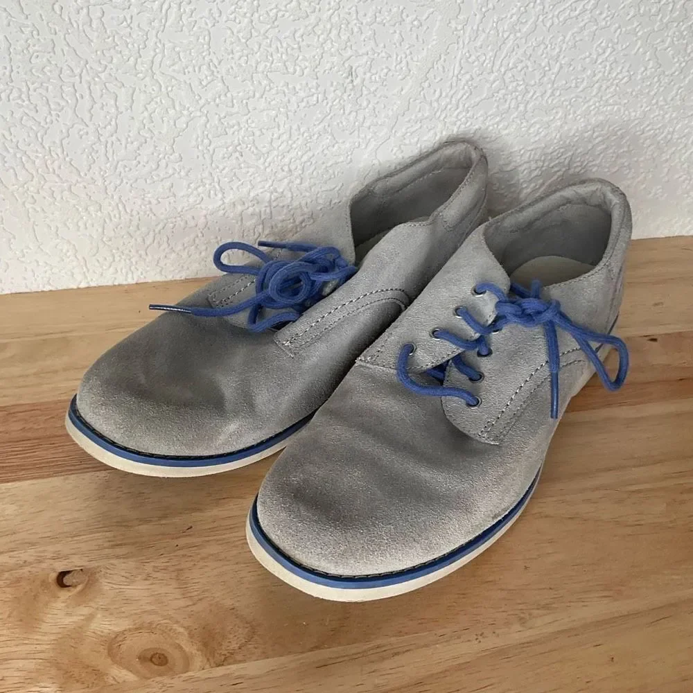 TIMBERLAND women’s 7,5‎ Oxford Derby shoes 8924A Earthkeepers CLASSIC gray suede - Picture 14 of 15